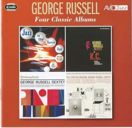 CD-диск George Russell – Jazz In The Space Age / Sextet In K.C. / Stratusphunk / The Stratus Seekers (2CD)