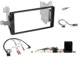 Radioset Lenkradadapter Doppel DIN Autoradio für Mitsubishi Outlander 14-18 akti