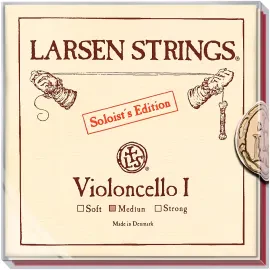 Larsen Strings Soloist and Magnacore Cello String Set 4/4 Size, Medium