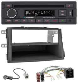 Blaupunkt USB DAB CD Bluetooth MP3 Autoradio für Kia Sorento II (XM, 2009-2012)