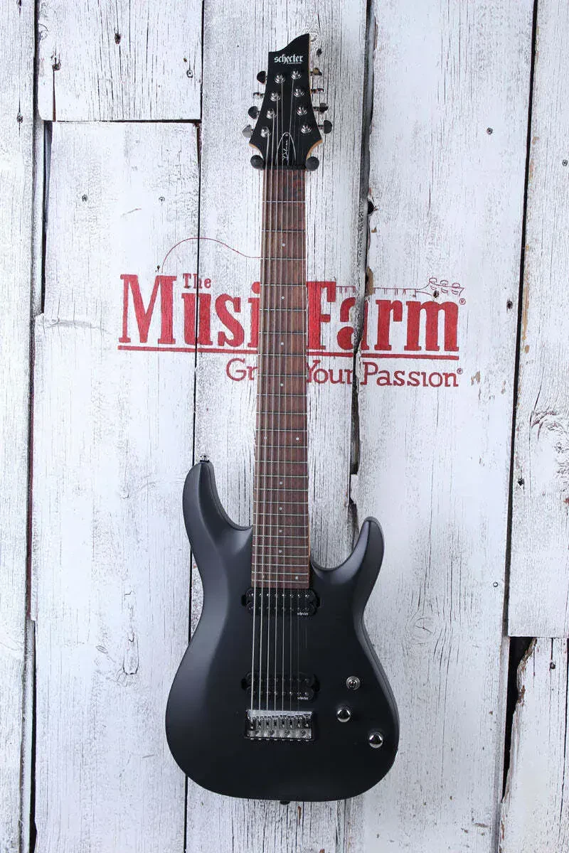 Электрогитара Schecter C-8 Deluxe Satin Black