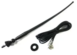 Dietz UKW/FM Gummiantenne Universal mit 2,5 m Kabel - 15029