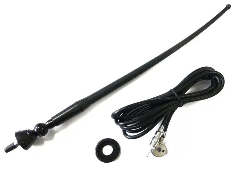 Dietz UKW/FM Gummiantenne Universal mit 2,5 m Kabel - 15029