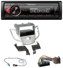 Pioneer Bluetooth USB DAB MP3 Autoradio für Ford Fiesta JA8 10-17 ohne Display s