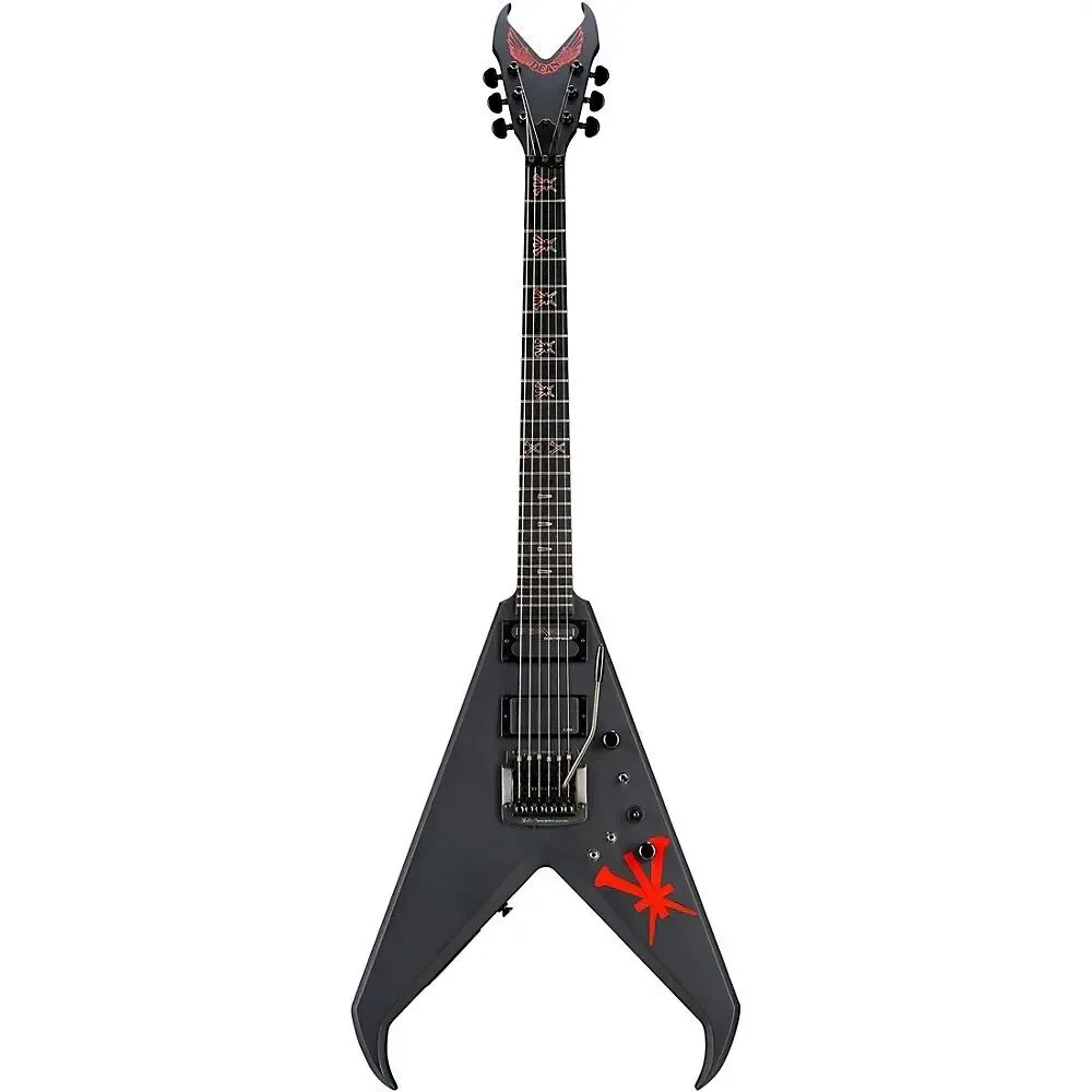 Электрогитара Dean USA Kerry King V Limited Edition Custom Graphic Black