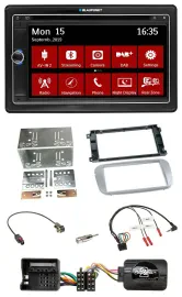 Blaupunkt TMC USB Lenkrad Bluetooth DAB 2DIN Navigation für Ford Mondeo S-Max 07