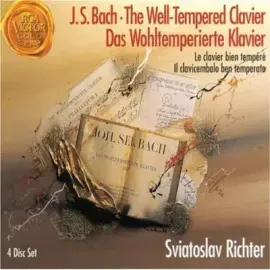 CD-диск Sviatoslav Richter — Johann Sebastian Bach: Das Wohltemperierte Klavier (4 CD)