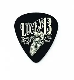 Медиаторы Dunlop Lucky 13 Vintage Speed L18R.60