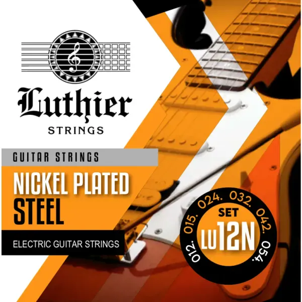 Струны для электрогитары Luthier LU-12N Nickel Plated 12-54