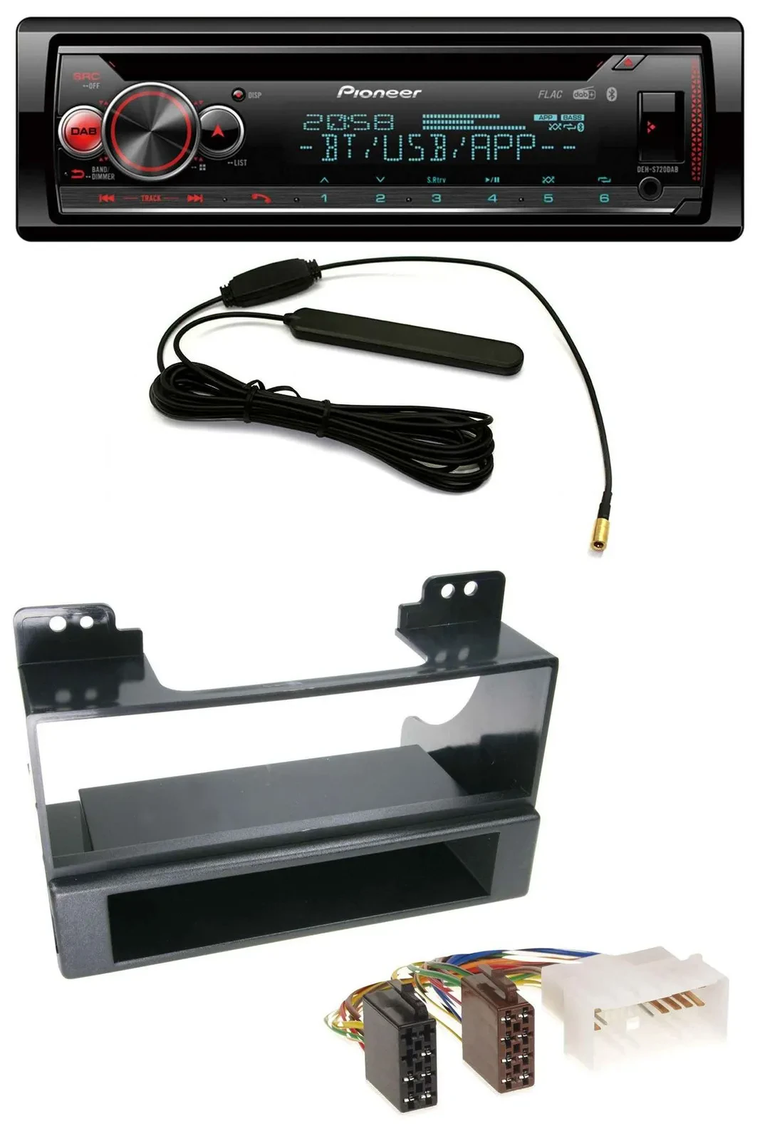 Автомагнитола для Kia Carnival (с 2006) Pioneer с DAB, Bluetooth, USB, CD, MP3