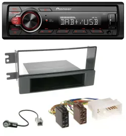 Pioneer MP3 1DIN DAB USB AUX Autoradio für Kia Cerato (ab 2007)