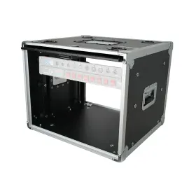 ProX XS-SLAM8U14 8U Vertical Shockmount Rack Case 14" Depth with Doors idjnow
