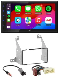JVC Bluetooth 2DIN MP3 DAB USB Autoradio für Nissan Pathfinder 04-07