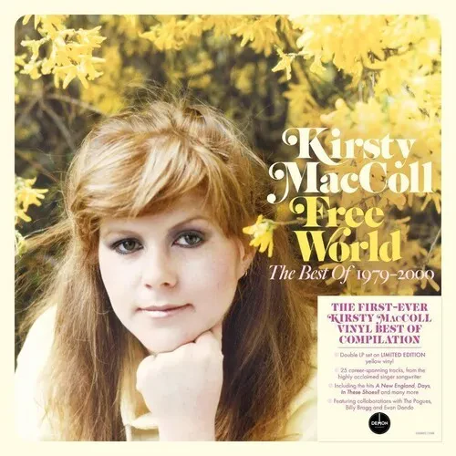 Виниловая пластинка Kirsty MacColl - Free World: The Best Of Kirsty Maccoll 1979-2000 - 140-Gram Yel