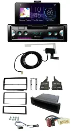 Автомагнитола Pioneer DAB, Bluetooth, MP3, USB для Nissan Altima (L31, 2005-2006)