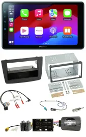 Pioneer Bluetooth 2DIN USB Lenkrad DAB Autoradio für Alfa Mito 14-18 schwarz