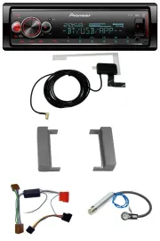 Pioneer Bluetooth DAB USB MP3 Autoradio für Audi A2 A3 8L A4 B5 TT 99-06 Aktivsy