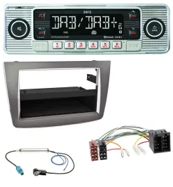 Dietz Bluetooth MP3 DAB USB Autoradio für Alfa Romeo MiTo 955 08-14 ISO dunkelsi