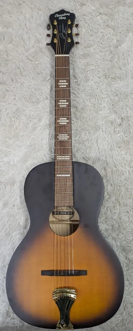 Recording King RPS-JTE-T Justin Townes Earle Single O Acoustic Guitar - B-Stock