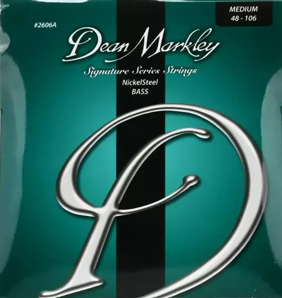 Комплект струн для бас-гитары Dean Markley DM2606A Signature Nickel Steel, 48-106