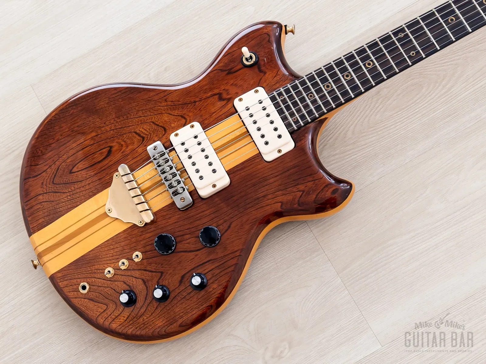 1978 Greco GO1400 Speed Way Vintage Neck Through Guitar w/ Case, Japan Fujigen