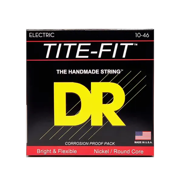 Струны для электрогитары DR Strings МТ-10 Tite-Fit 10-46