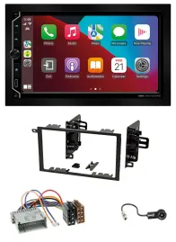 ESX 2DIN DAB USB MP3 Bluetooth Autoradio für Chevrolet Avalanche Blazer Cavalier