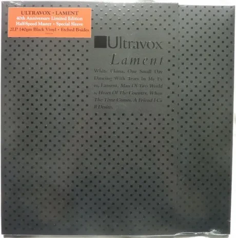 Виниловая пластинка Ultravox – Lament