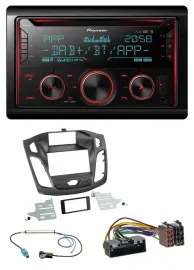 Pioneer 2DIN DAB MP3 Bluetooth USB CD Autoradio für Ford Focus (2011-2014)