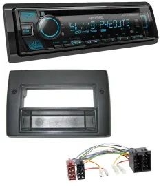 Kenwood Bluetooth USB CD MP3 DAB Autoradio für Fiat Stilo 192 01-08 Profiversion