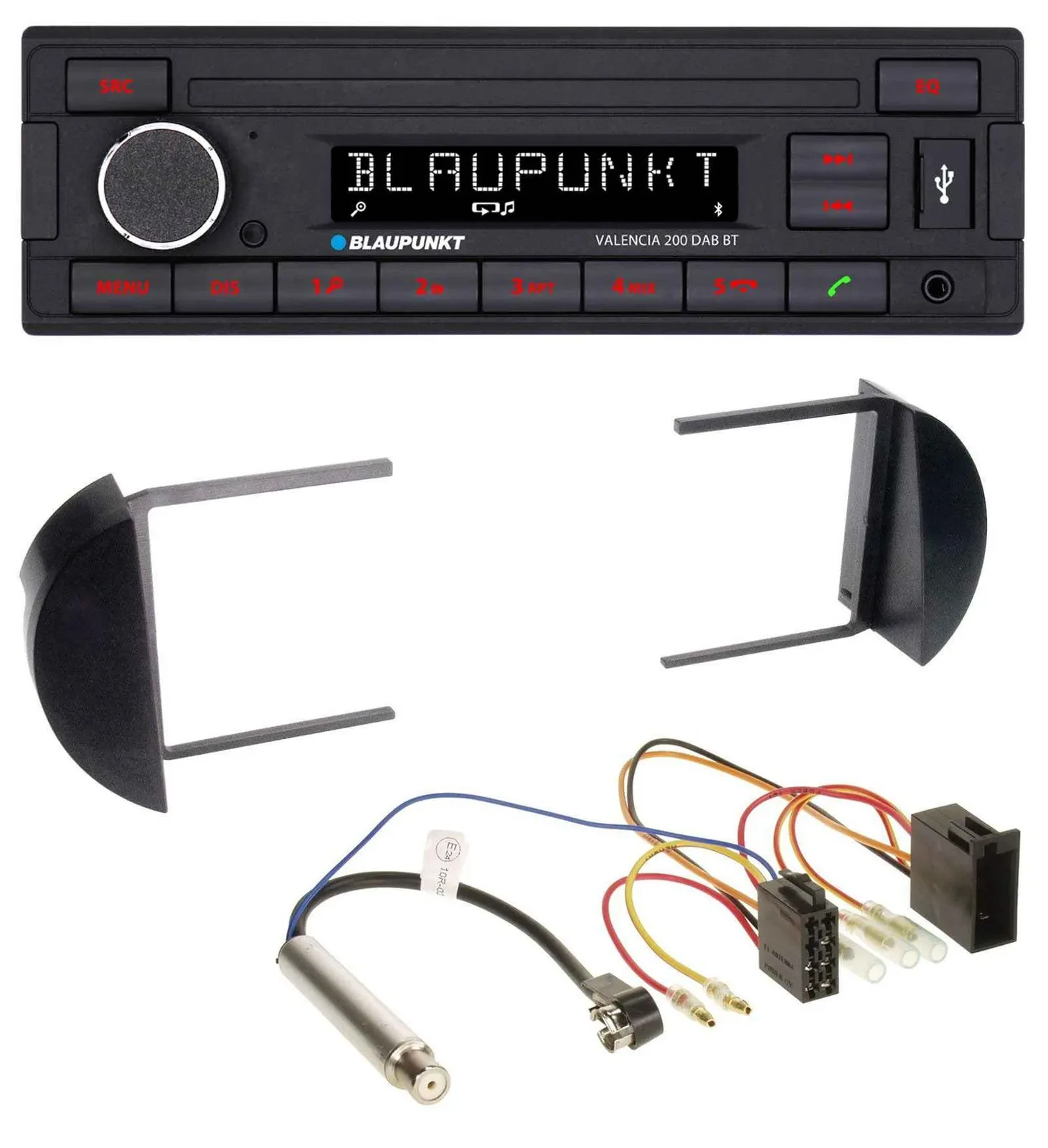 Blaupunkt DAB MP3 Bluetooth USB Autoradio für VW Beetle (1998-2011)