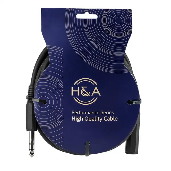 Коммутационный кабель H&A TRS-MF-25 Platinum Pro Interconnect Cable 7.6 м