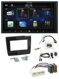 Alpine Bluetooth 2DIN MP3 DAB USB Autoradio für Isuzu D-Max 2020 2021 Klavierlac