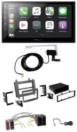 Pioneer USB MP3 2DIN Bluetooth DAB Autoradio für Cadillac CTS 2003-2007 SRX 2004