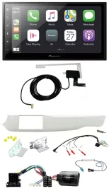 Pioneer USB Lenkrad 2DIN Bluetooth DAB Autoradio für Alfa Giulietta 10-14 940 we