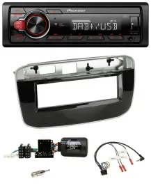 Pioneer MP3 1DIN DAB USB Lenkrad Autoradio für Fiat Punto Punto Evo ab 2009