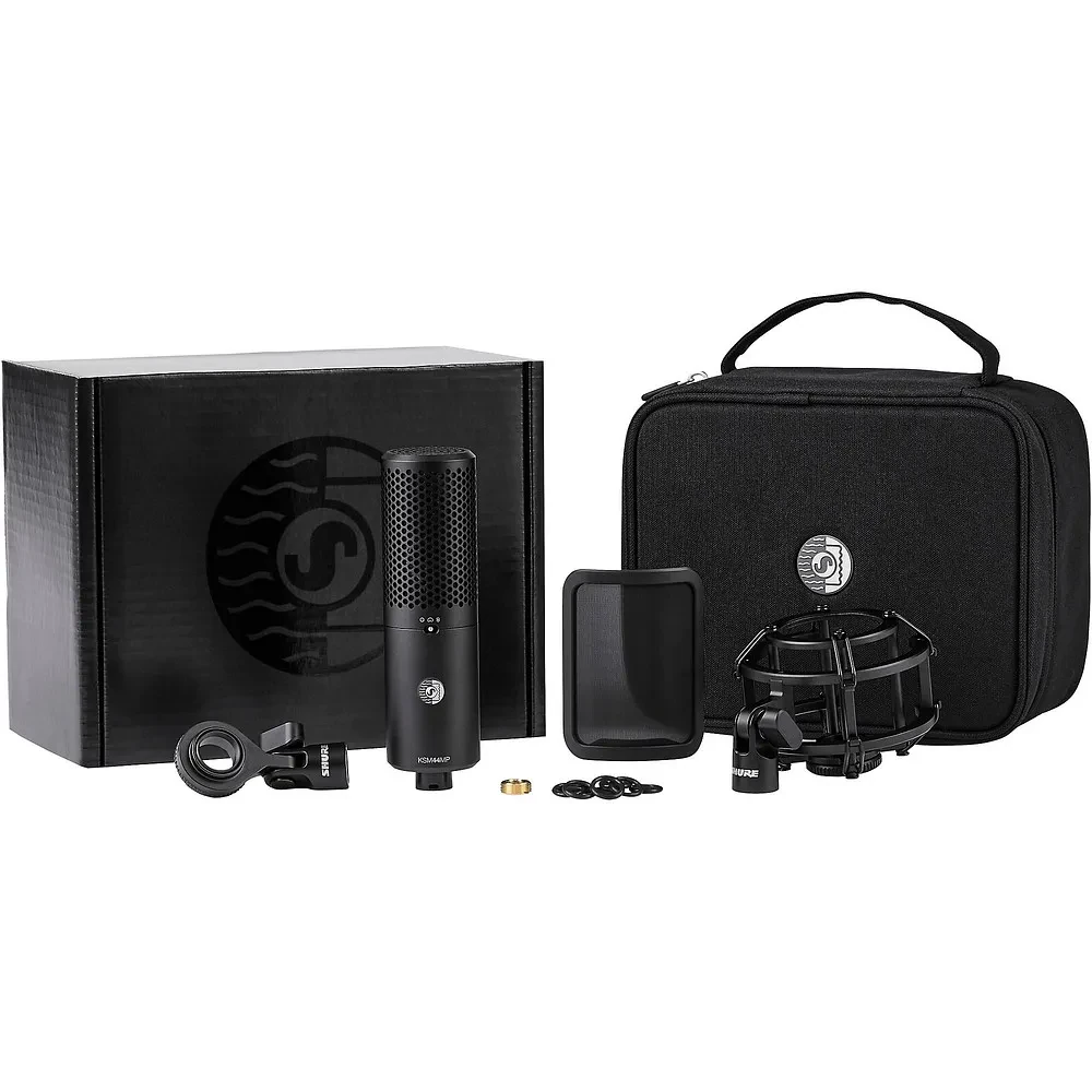 Shure KSM44MP LargeDiaphragm MultiPattern Condenser Microphone