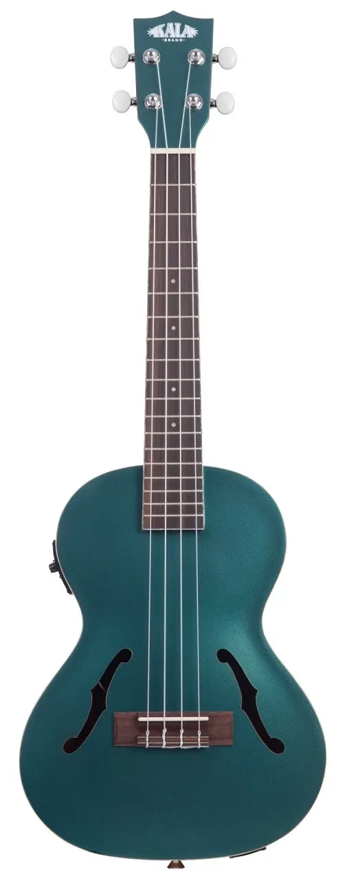 KALA KA-JTE-BKGN Archtop Tenor Ukulele with EQ & Case