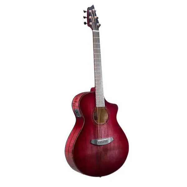 Электроакустическая гитара Breedlove Pursuit Exotic S Concert Pinot Burst CE Myrtlewood-Myrtlewood