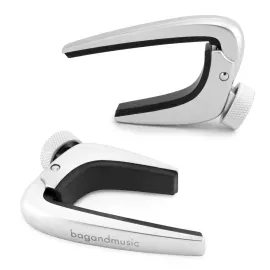 Каподастр bagandmusic AKSS09 Silver винтовой