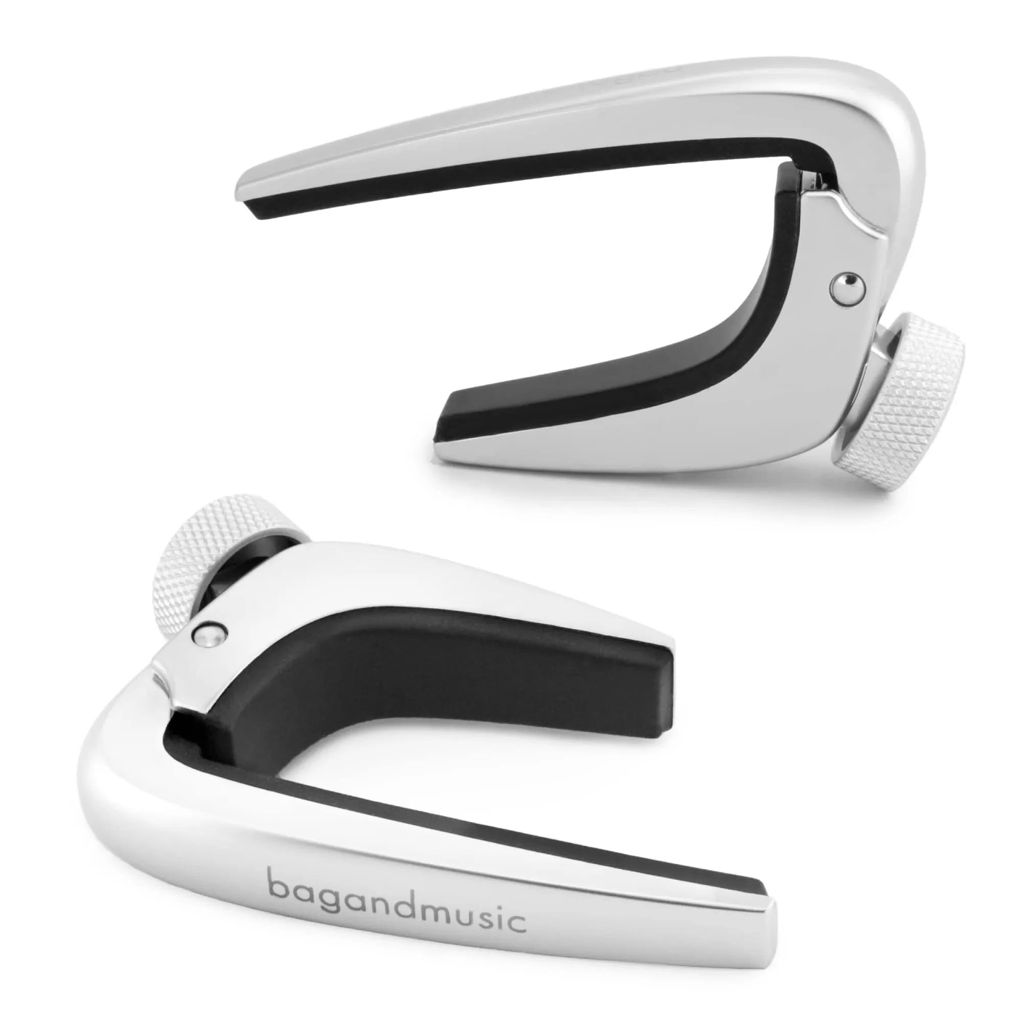 Каподастр bagandmusic AKSS09 Silver винтовой