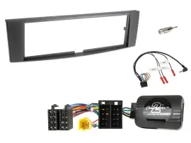 Einbauset Lenkradadapter DIN Autoradio für Renault Laguna II 2005-2007