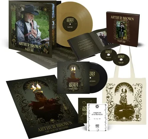 Виниловая пластинка Arthur Brown - Nature [New Vinyl LP] Bonus CD, Colored Vinyl, Gatefold LP Jacket