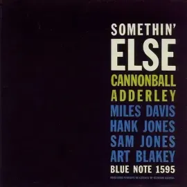ADDERLEY CANNONBALL Somethin Else (Crystal Clear) LP