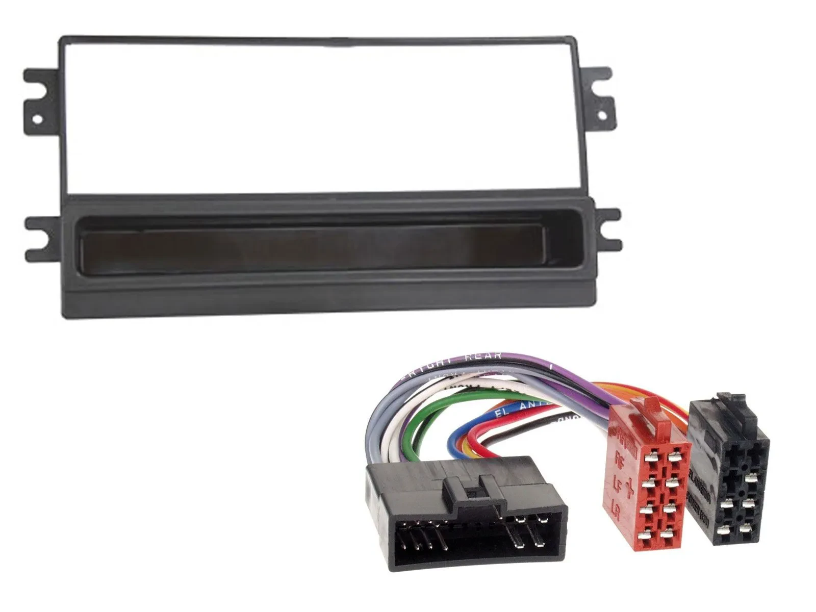 Einbauset DIN Autoradio für Kia Clarus Carens FL Carnival Sportage bis 01