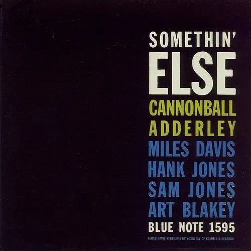 ADDERLEY CANNONBALL Somethin Else (Crystal Clear) LP