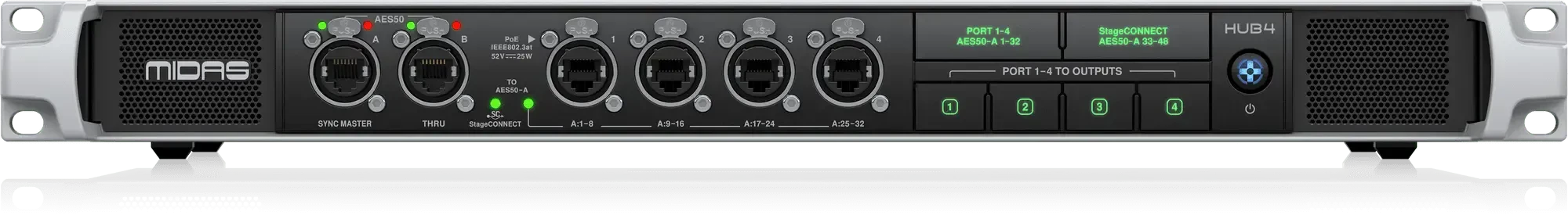 Коммутатор Midas HUB4