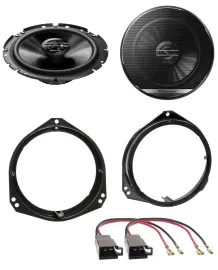 Pioneer 300Watt 2-Wege 16,5cm Lautsprecher für Nissan Primastar Opel Renault Tra