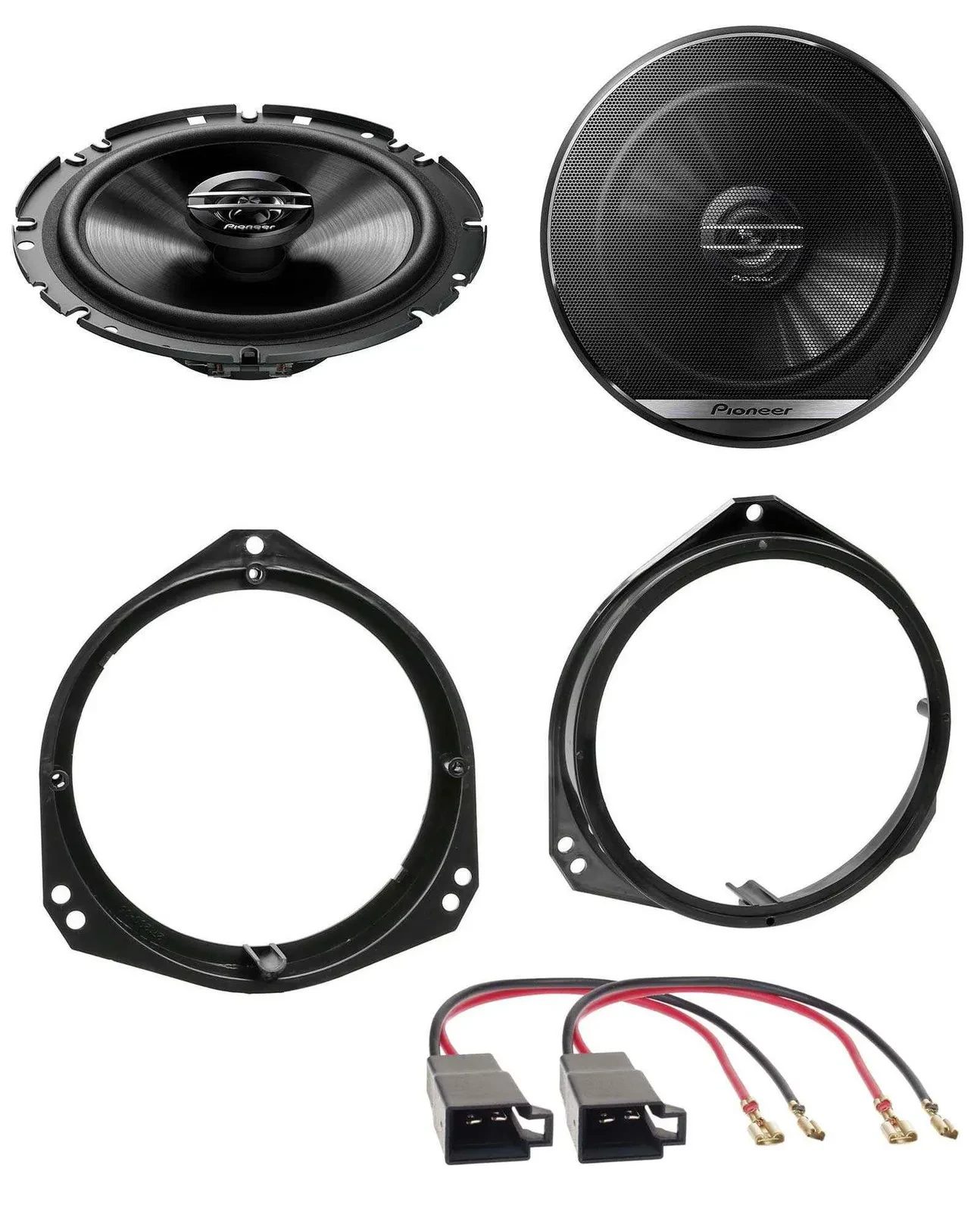 Pioneer 300Watt 2-Wege 16,5cm Lautsprecher für Nissan Primastar Opel Renault Tra