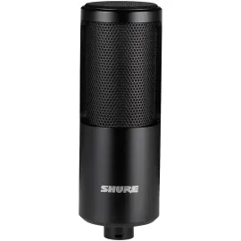 Shure SM4 Mic, Black, With Shock Mount, Case